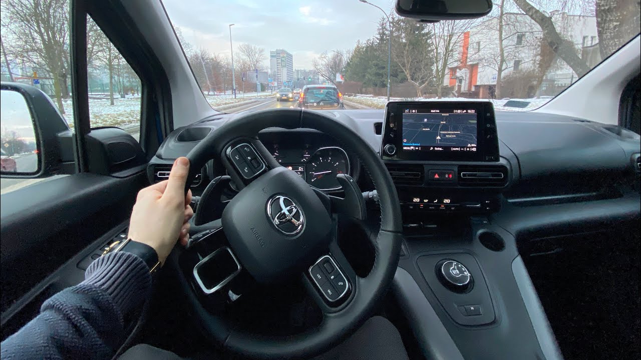 Toyota PROACE City Verso [1.5 D-4D 131 HP] | Test Drive #4 | POV Driver. TV