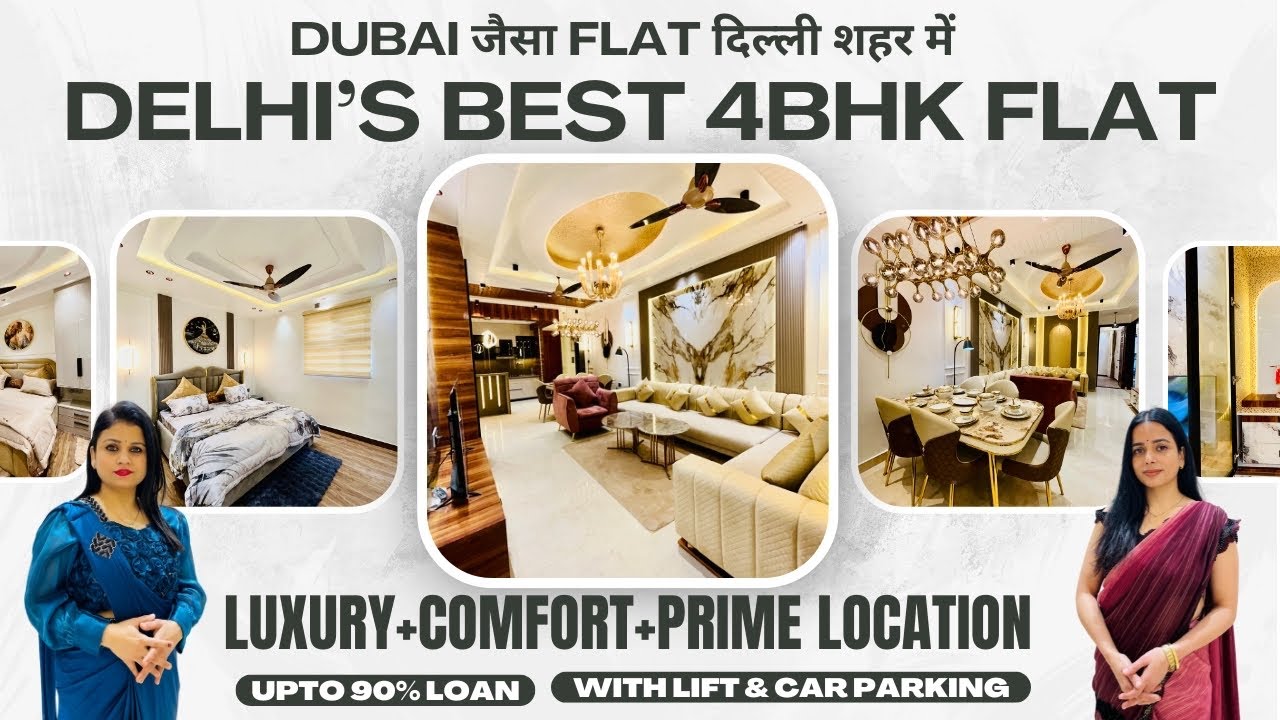 {376-326}🔥Exclusive 4BHK Flats in Dwarka mor, Delhi – Where Comfort Meets Class!
