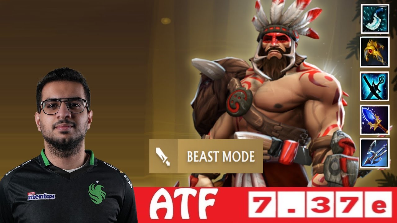 [DOTA 2] ATF the BEASTMASTER [OFFLANE] [7.37e]