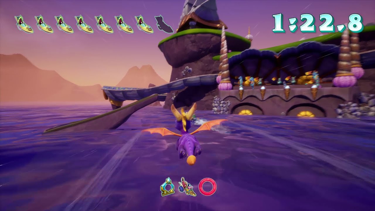 Spyro Riptos Rage Ocean Speedway