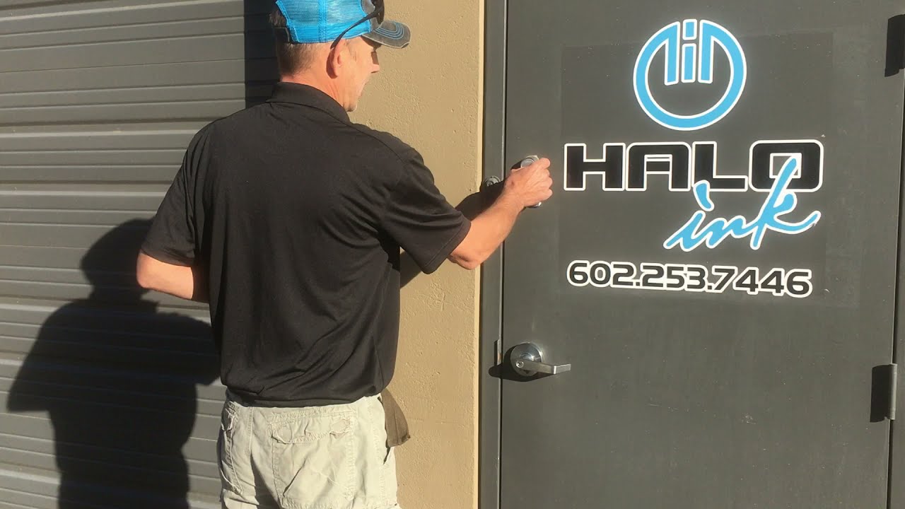 Opening Shop Procedure 3707 Building Halo Ink