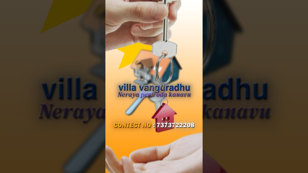 Villa For Sale in Ponmar ! #chennairealestate #villa #realestate #propertydeals #property