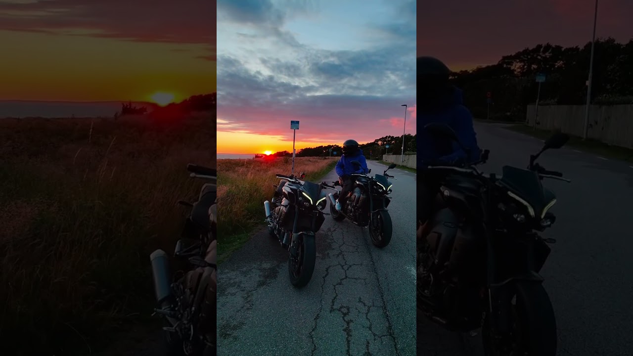 Sweden Sunset Ride With Yamaha-MT10 #yamaha #yamahamt10 #biker