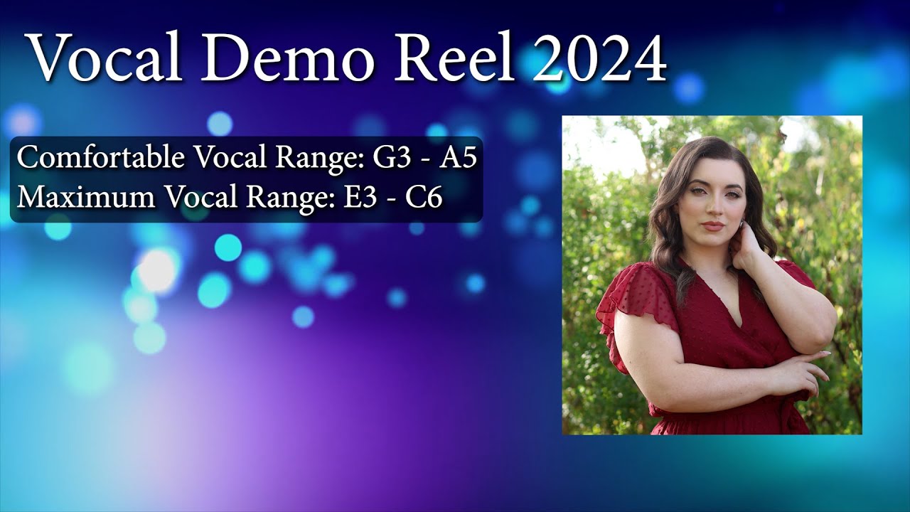2024 Vocal Demo Reel | TeraCMusic / Tera Catallo