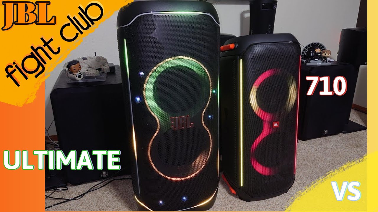 JBL Partybox Ultimate против Partybox 710 🤜🤛Basement Fight Club! Внимание! Укройтесь🙆🏽Плоский экв...