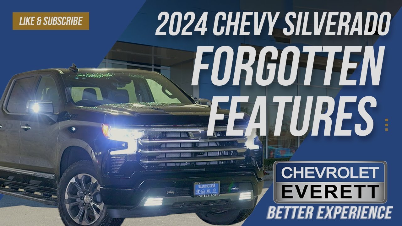 Forgotten Features of the 2024 Silverado High Country