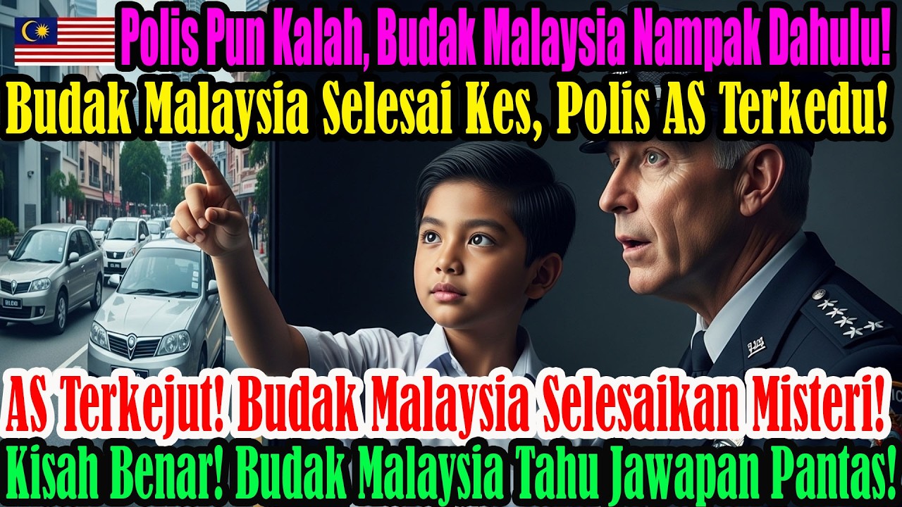 Pelajar Malaysia genius! Selesaikan kes di Los Angeles, polis AS terkejut dalam 1 saat! dunia kagum