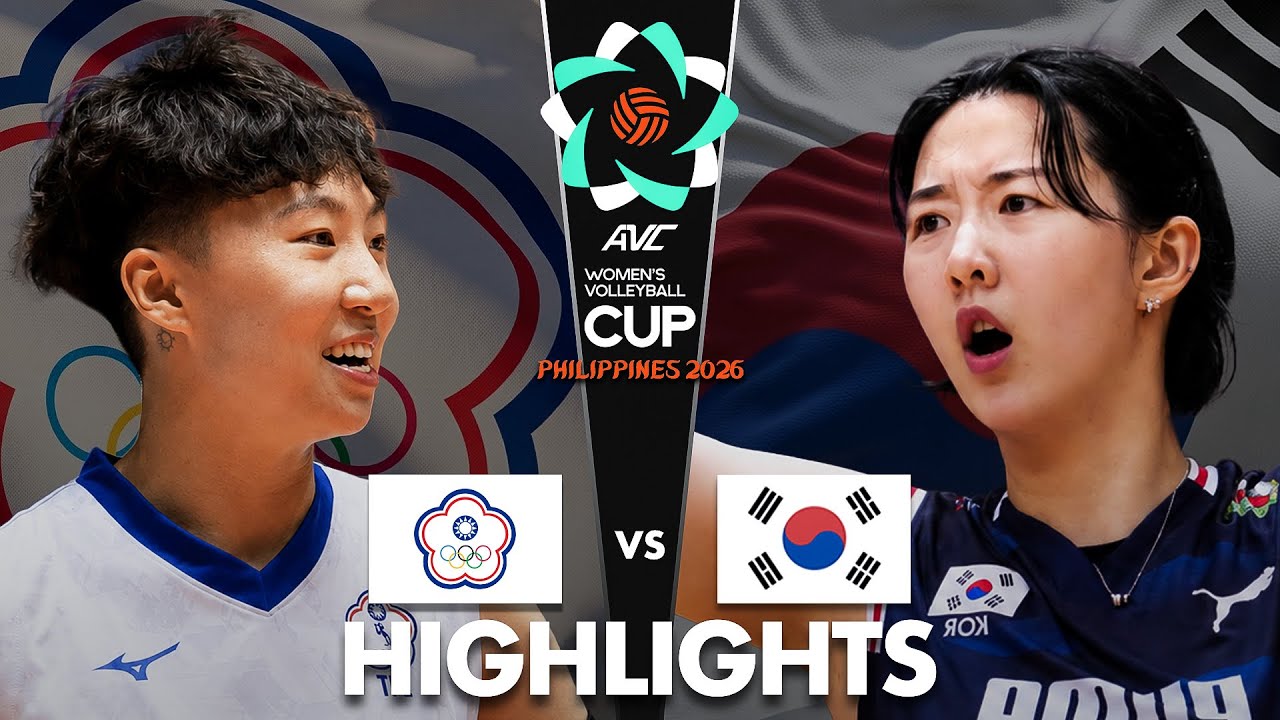 Taipei vs Korea | Gold Match | Highlights | AVC Women's Cup 2026