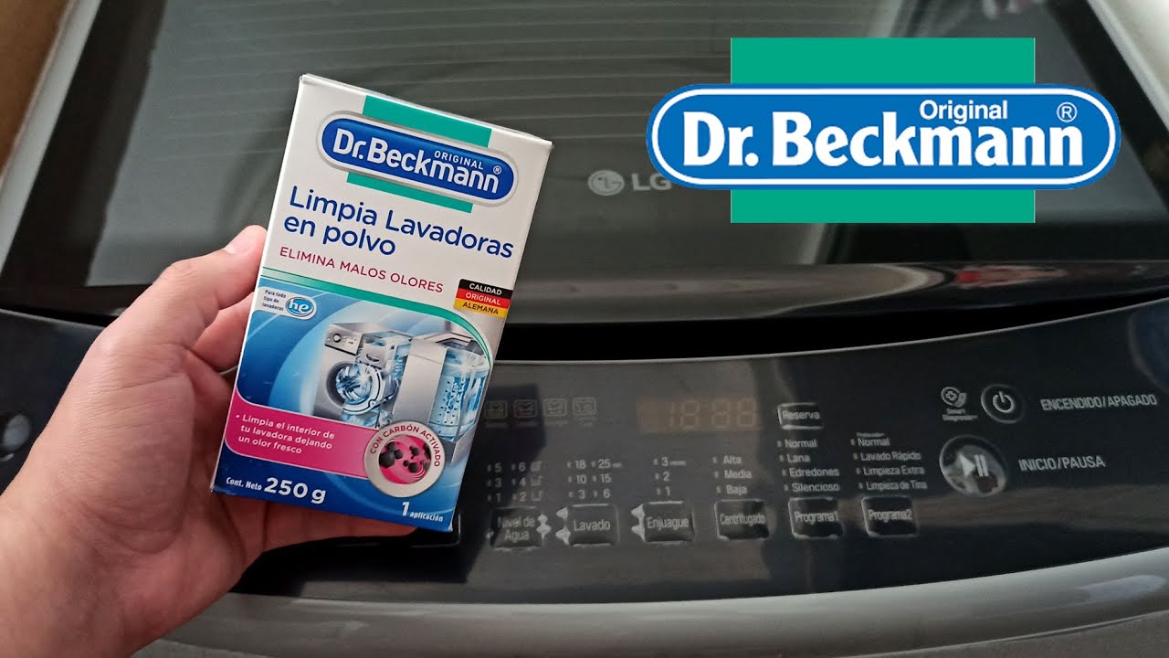 Lavadora LG Inverter Turbodrum y productos Dr. Beckmann. Limpiador de Tina (Parte 2...)