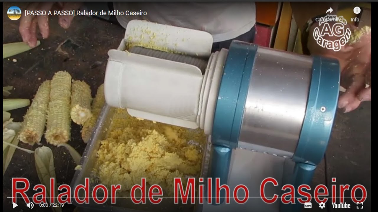 [PASSO A PASSO] Ralador de Milho Caseiro