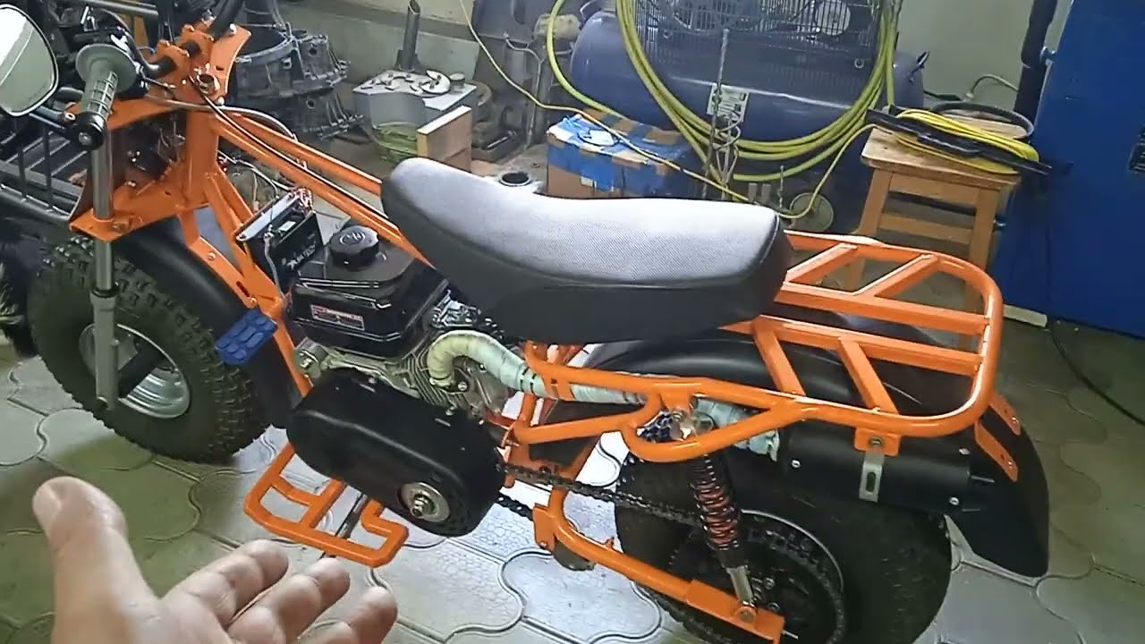 Мотовездеход завершён.