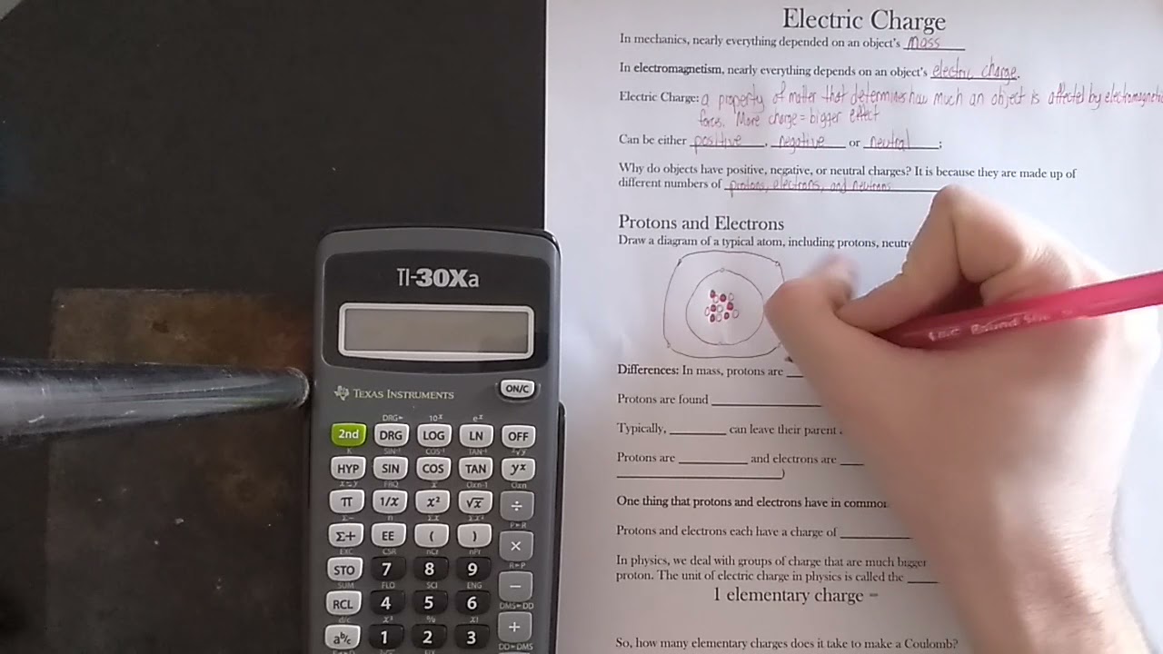 Regents Physics Electricity Unit: Electric Charge #1