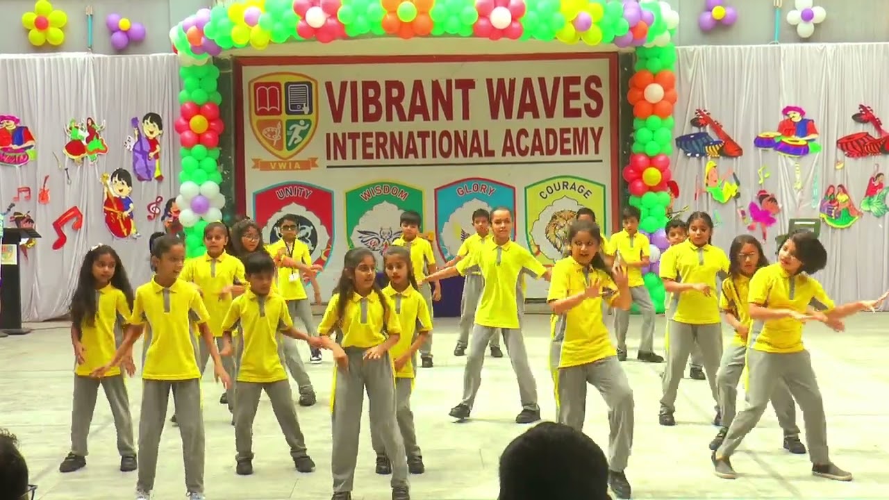 Courage House Junior Dance | Vibrantwaves International Academy @NIRJAEDUCATION