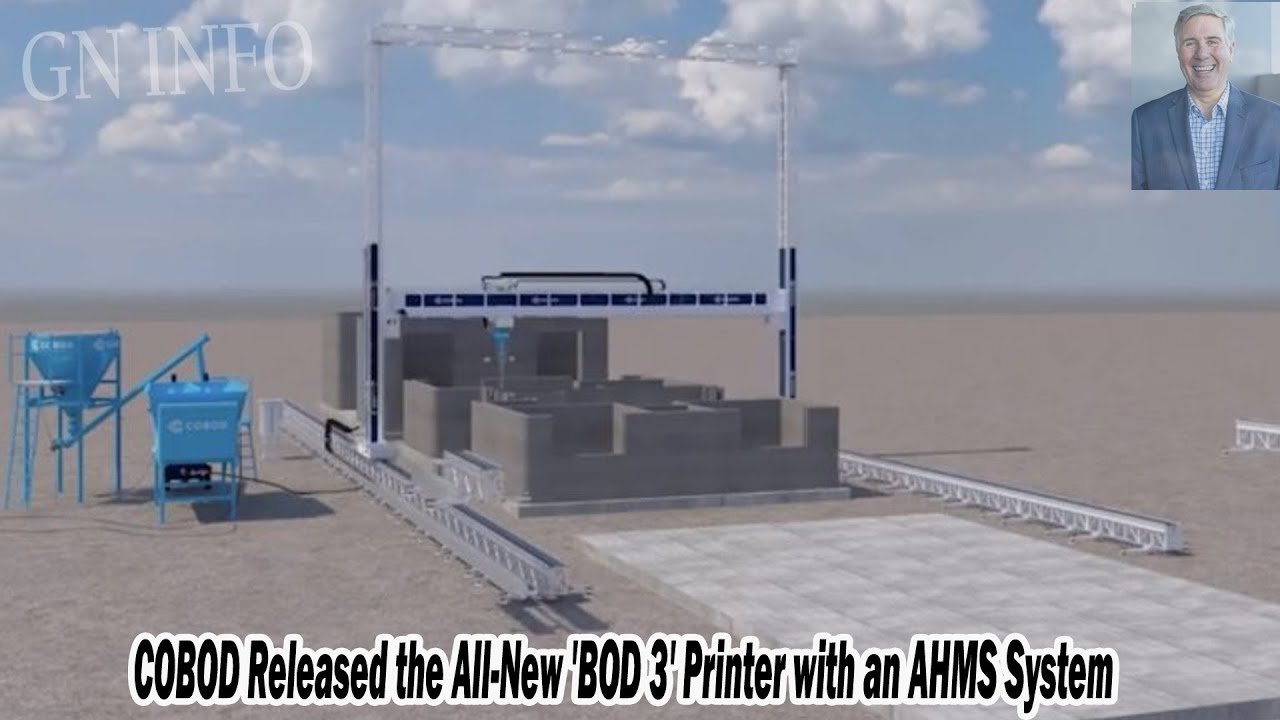 COBOD Released the All-New 'BOD 3' Printer with an AHMS System &mdash; Oct 24, &mdash; Art & Design{Colin Smith}