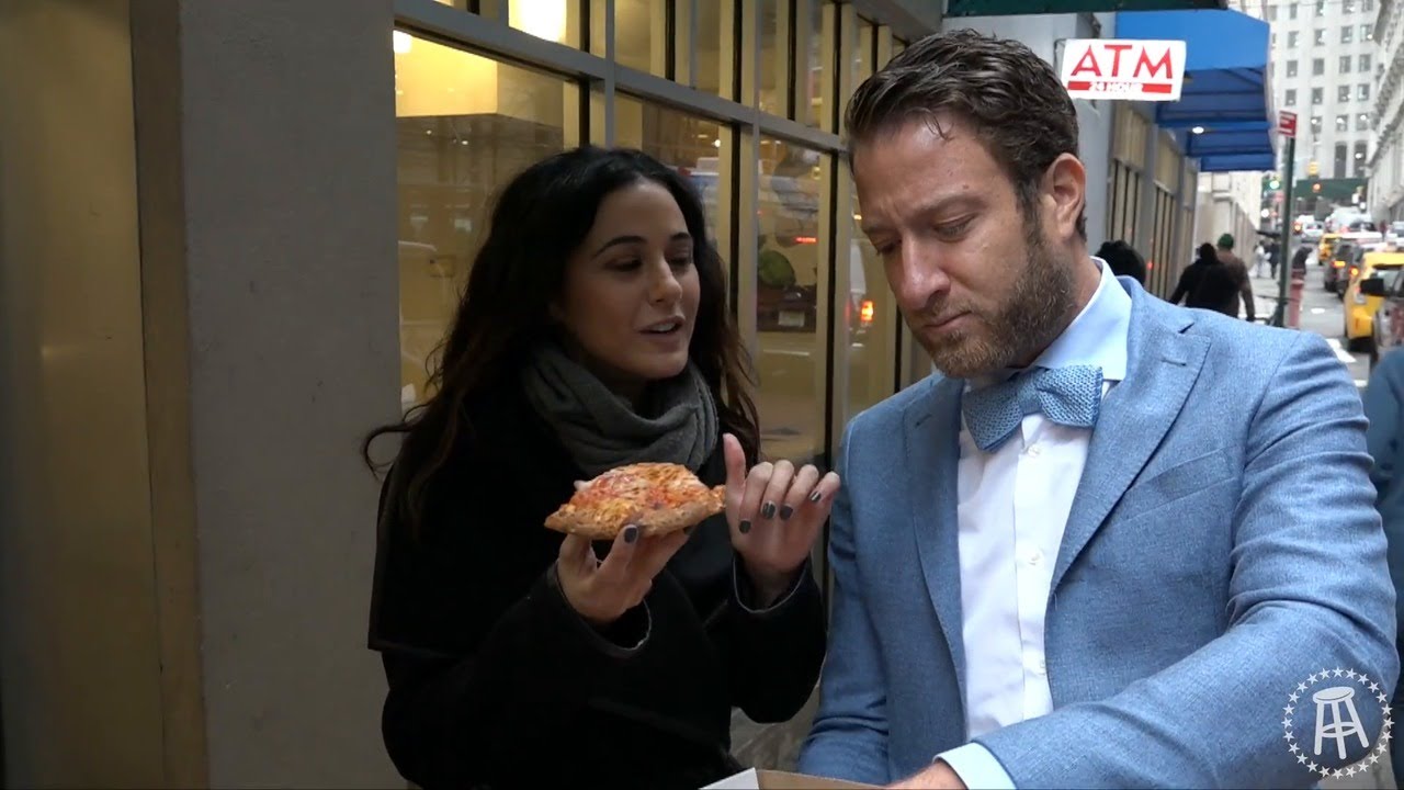 Barstool Pizza Review - Pomodoro Pizza With Special Guest Emmanuelle Chriqui