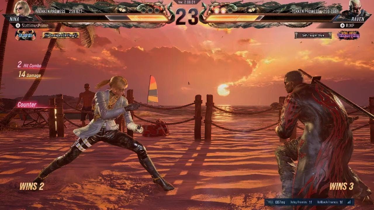 Ep.1 Journey with Nina: Showcase of CPU Tekken