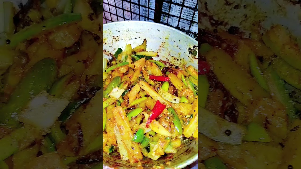 Mix Veg Sabzi | Mixed Vegetable Sabji | Pure Veg #mixveg #sabzi #fry #Shorts #YouTubeShorts