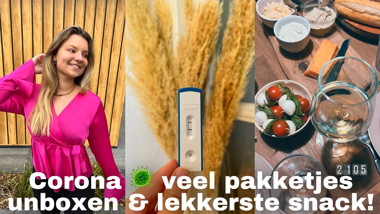 CORONA 🦠, VEEL PAKKETJES UNBOXEN & LEKKERSTE SNACK | Joyce Rikken