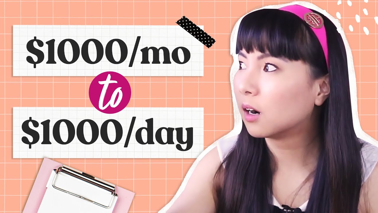 Taking your Handmade Shop from $1000 a month to $1000 a day