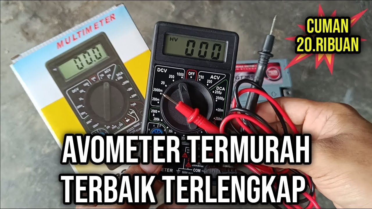 AVOMETER TERMURAH TERBAIK DAN TERLENGKAP