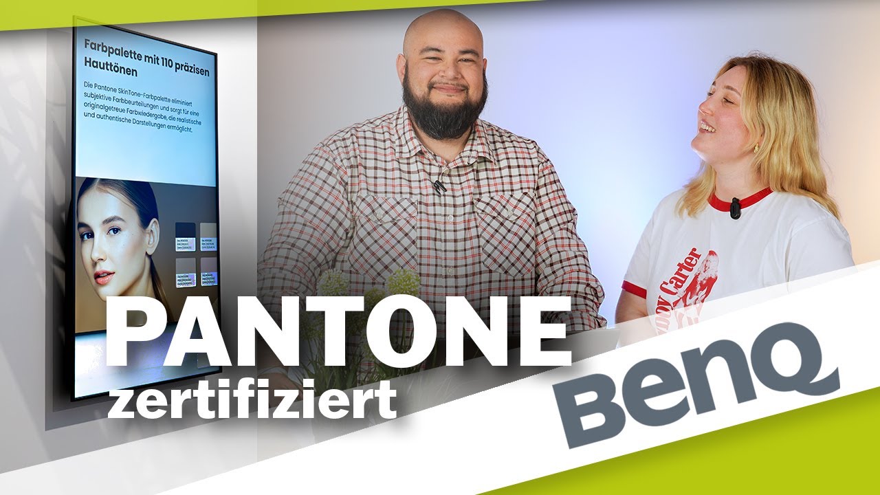 BenQ jetzt auch mit Pantone SkinTone Zertifizierung. Weltweit einzigartig.