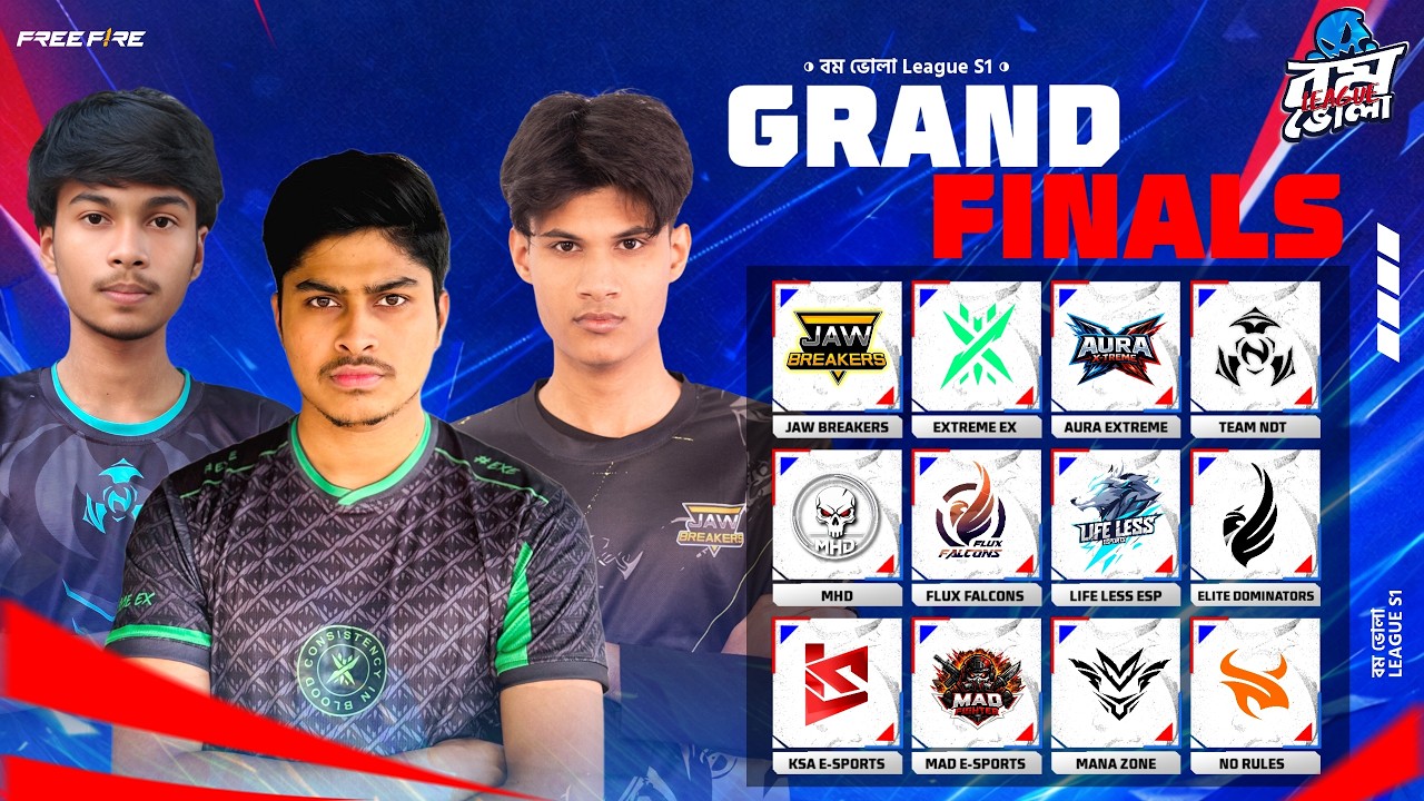 [🔴LIVE] বম ভোলা LEAGUE S1 | GRAND FINAL | ORG BY URX ORGANIZATION