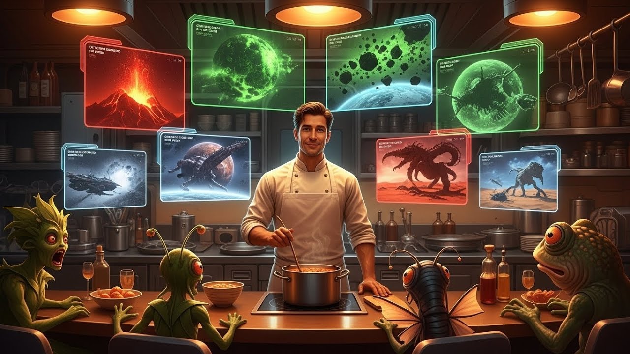The “Safe” Human Chef Casually Admitted Living Through 8 Deathworlds | HFY | HFY Reddit Tales