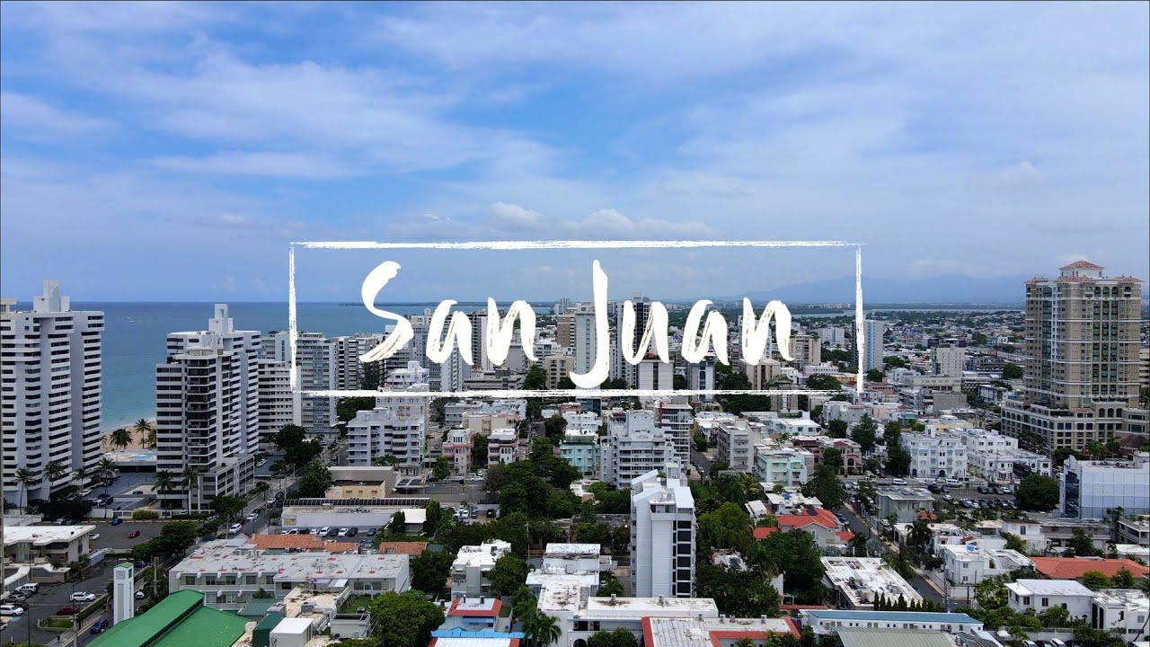 San Juan, The Capital City of 🇵🇷Puerto Rico🇵🇷 | 4K Drone Video
