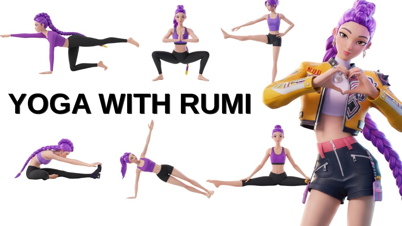 Yoga with Rumi | KPop Demon Hunters | Calm Yoga