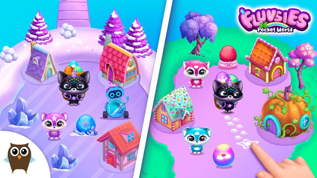 Meet Hero Fluvsie 🥳 Fluvsies Pocket World Adventure ✨ TutoTOONS