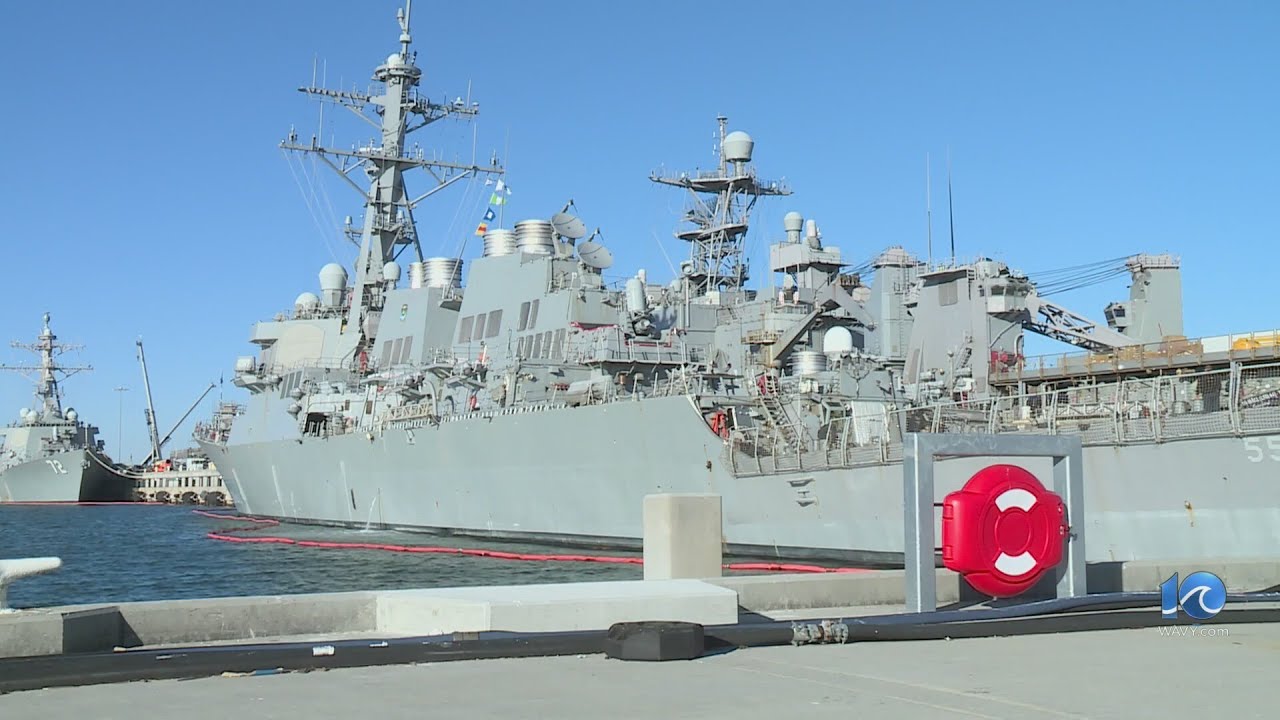 USS Stout отправляется в поход