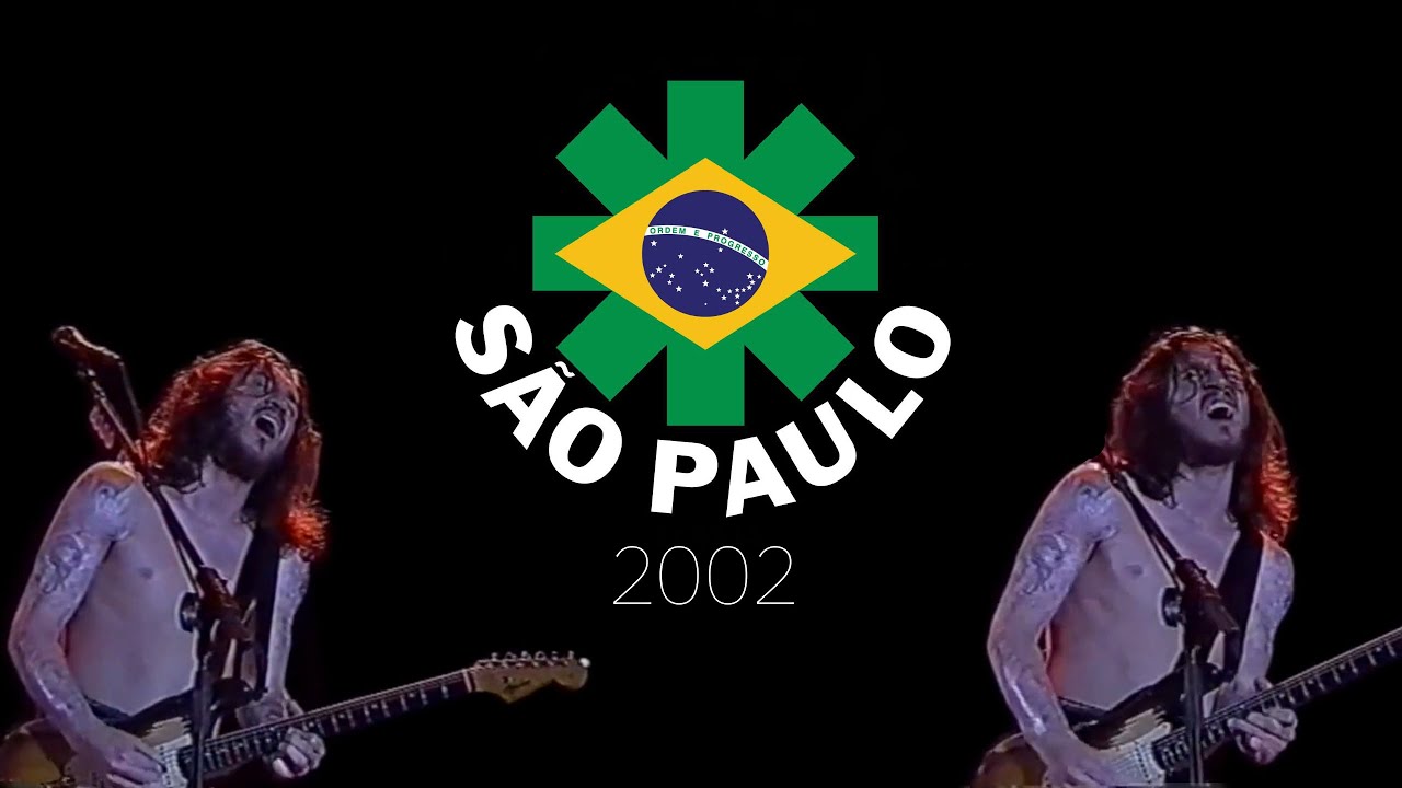 SCAR TISSUE - Red Hot Chili Peppers | Guitar Backing Track | São Paulo, Brazil [2002]