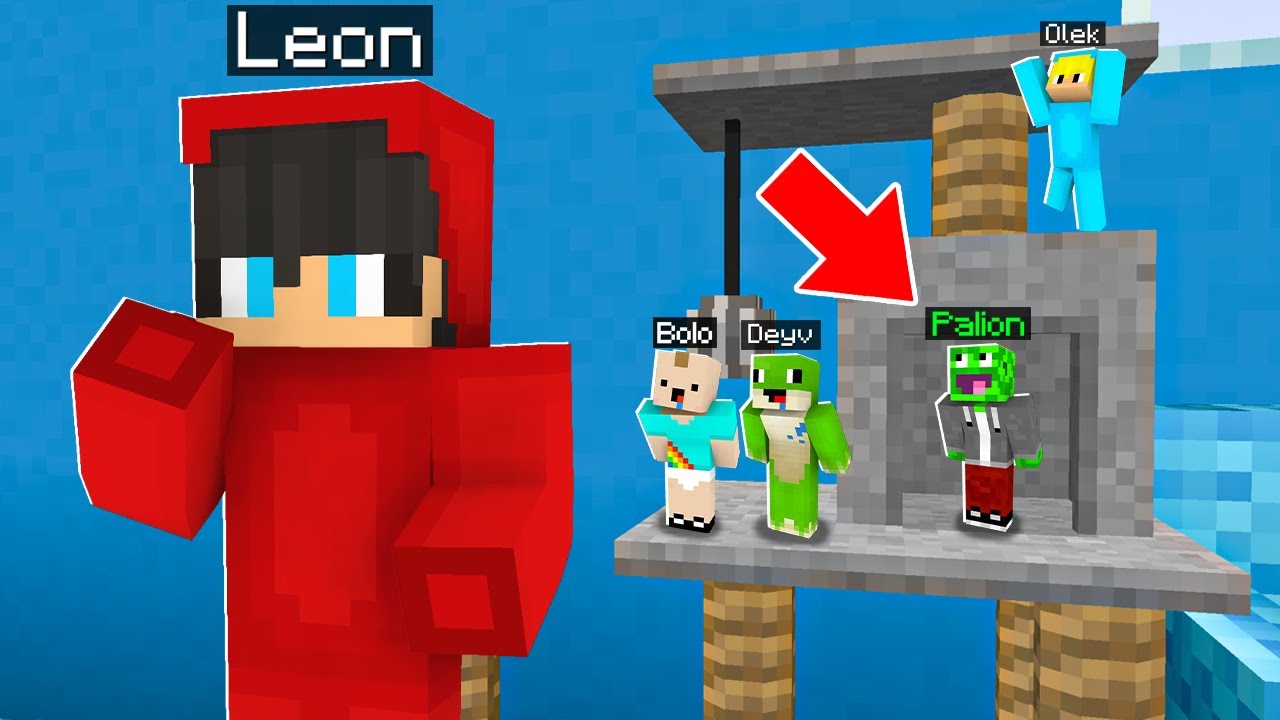 OSZUKUJEMY w CHOWANYM jako MALUTCY w Minecraft!