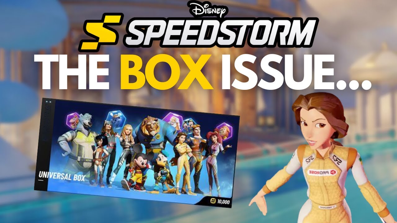 У Disney Speedstorm БОЛЬШАЯ проблема с коробками...