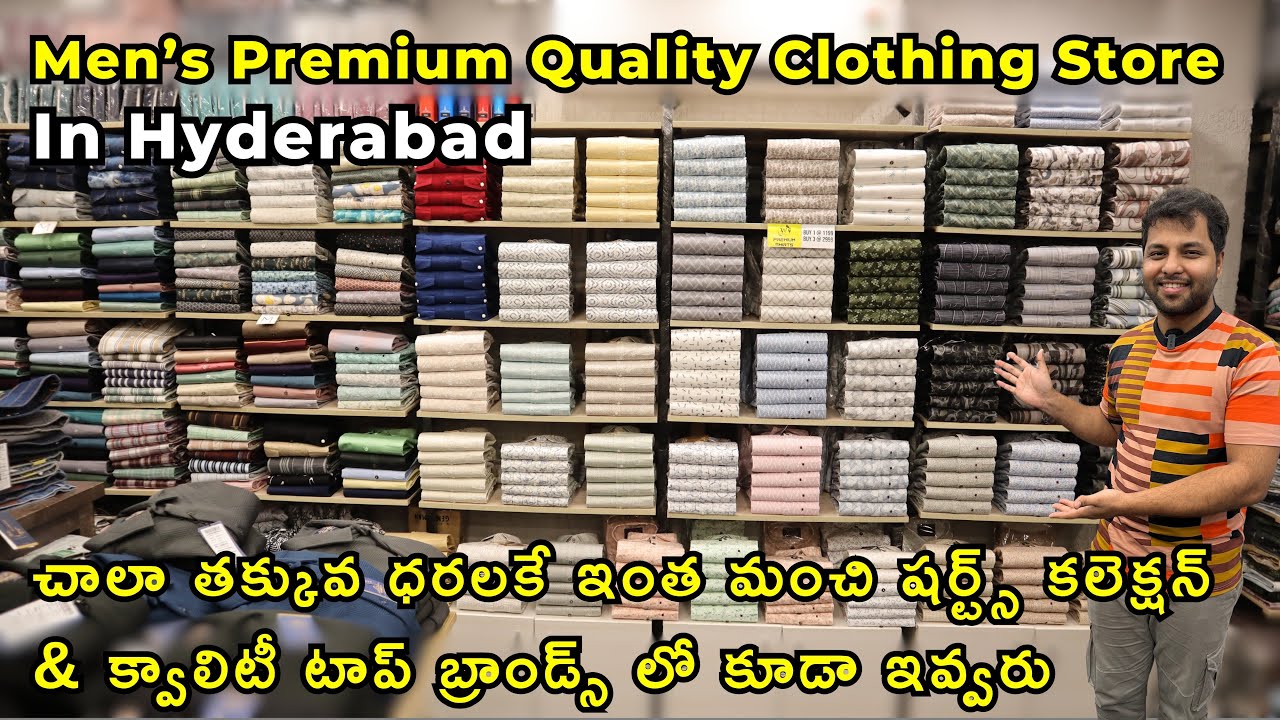 Best Brand Quality Budget Men‘s Clothing Store in Hyderabad, Low Cost Premium Men’s Shirts, Pants