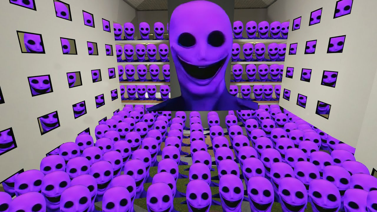 FULL SCARY PURPLE MAN NEXTBOT Nexbot, OBUNGA NETBOT NEW UPDATE In Garry's Mod