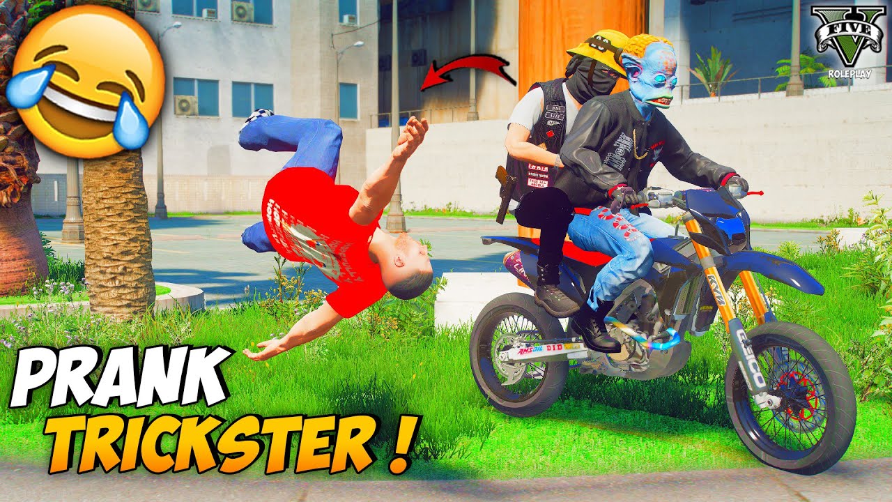 PRANK TRICKSTER SETAN SETANAN SAMPE KETAKUTAN OOC ! (FUNNY MOMENTS) - GTA V ROLEPLAY INDONESIA