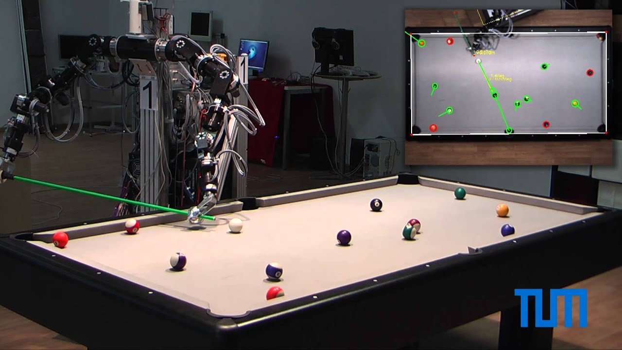 Pool Playing Robot