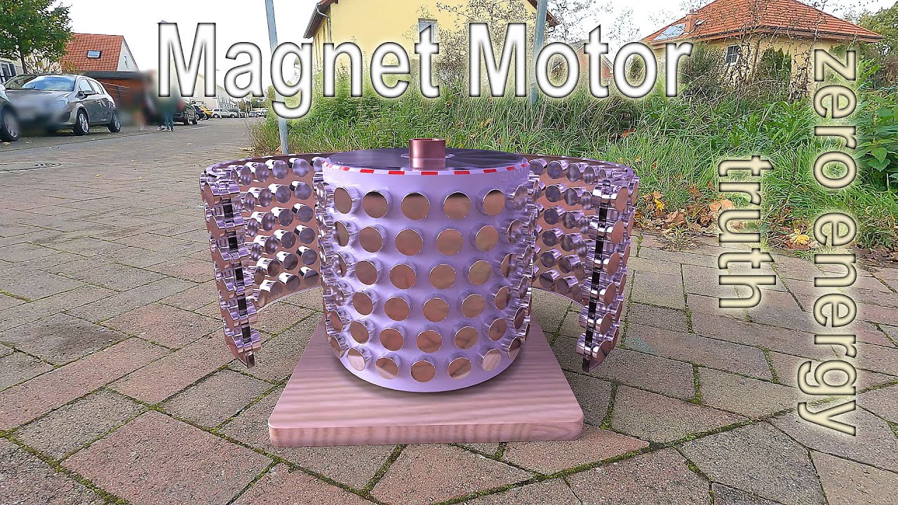 Truth: Zero Energy Magnet Motor or just fake? How perpetual motion machines are mend to work.