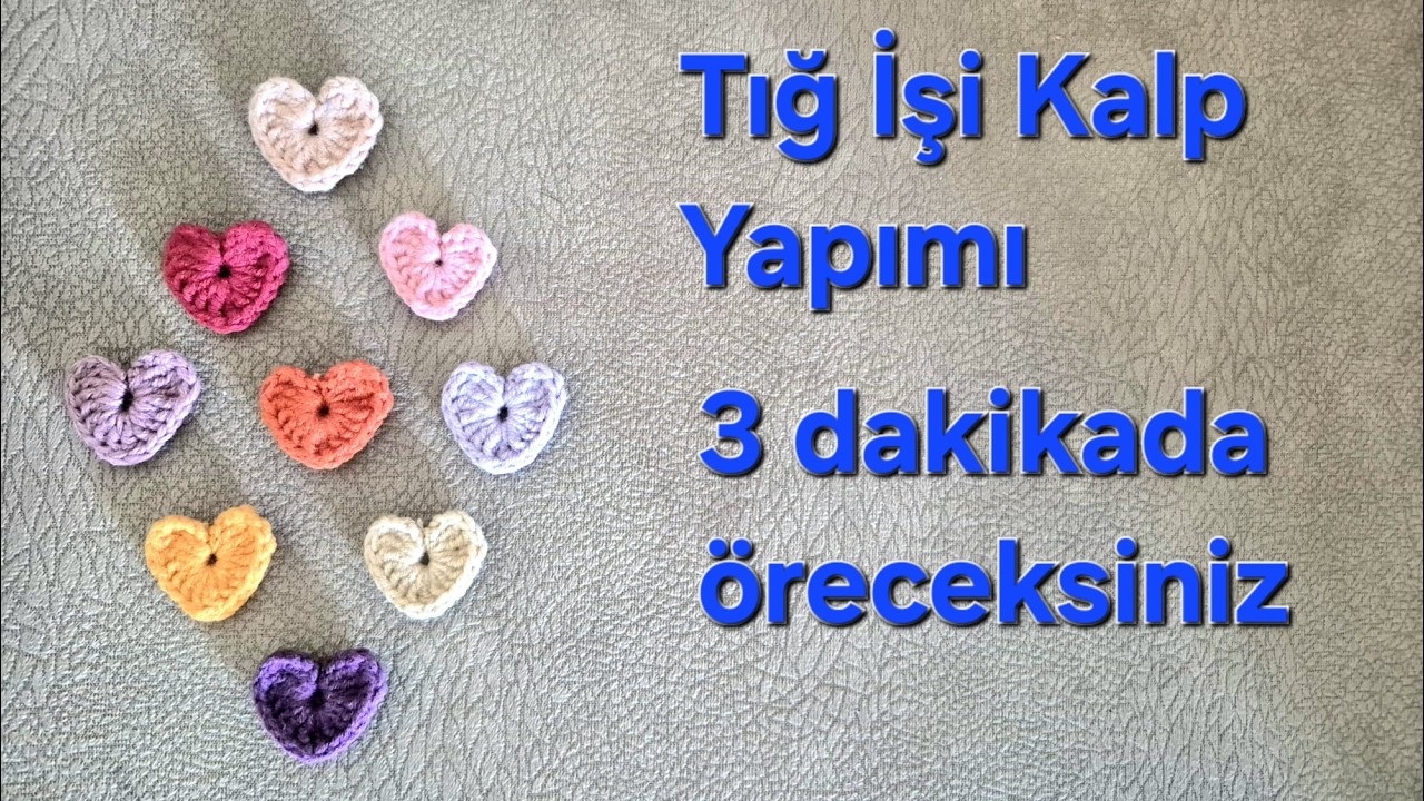 3 Dakikada Hazır En Kolay Kalp Yapımı