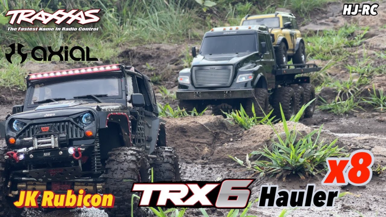 NEW TRX-8 Howler Tuning Traxxas &axial scx10ii  off-road driving #155