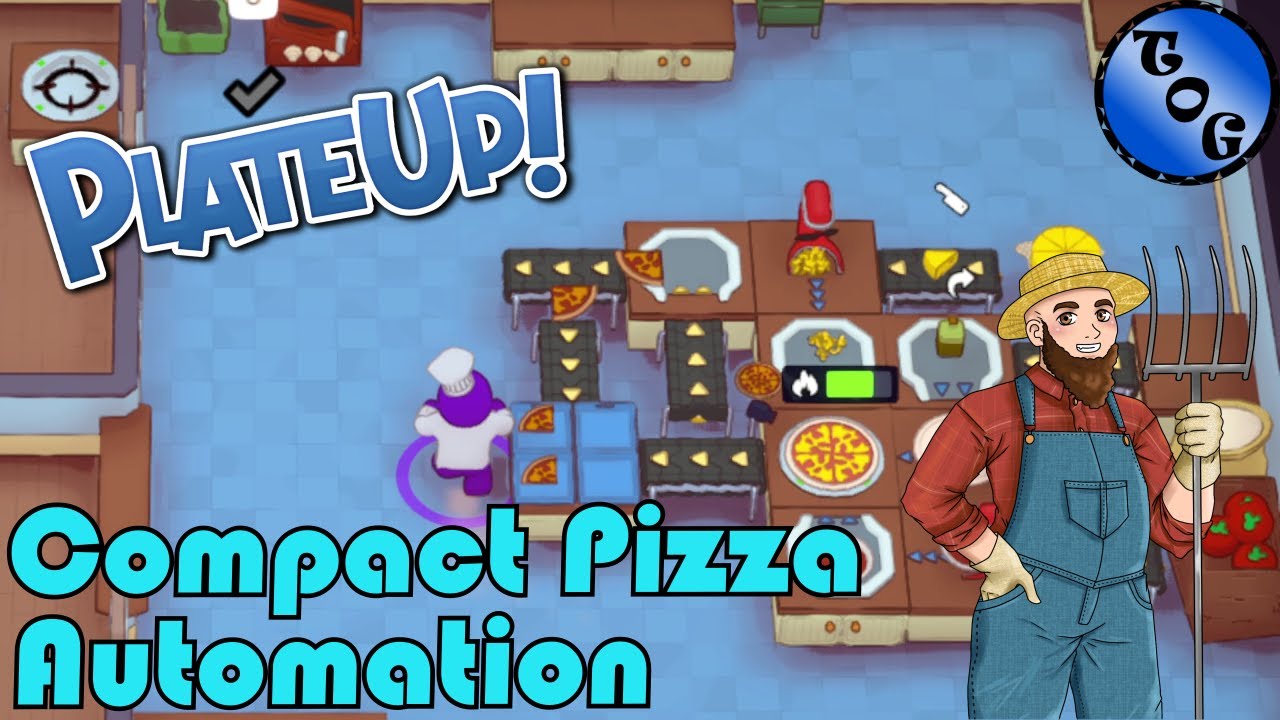 PlateUp! I Compact Pizza Automation! I Advanced Automation I Tutorial