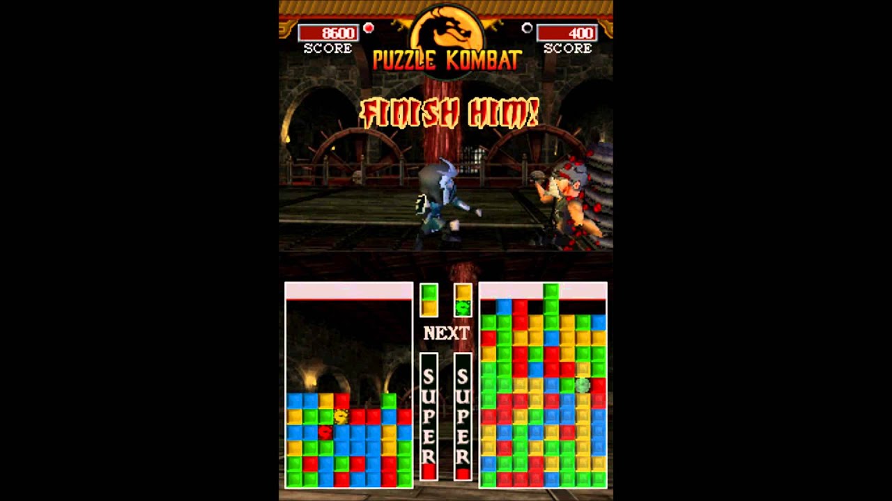 Ultimate Mortal Kombat (Nintendo DS) - All Puzzle Kombat Fatalities