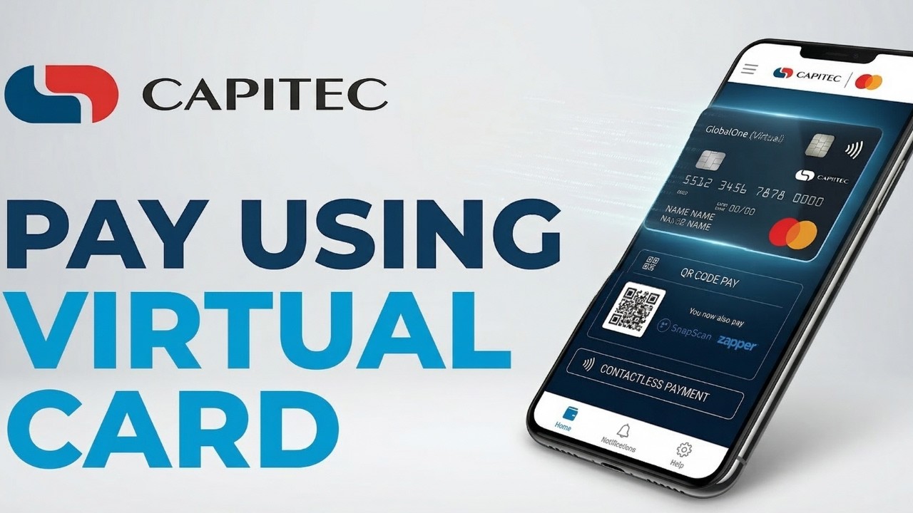 Как оплатить покупку с помощью виртуальной карты Capitec (2026) - Учебное пособие по Capitec