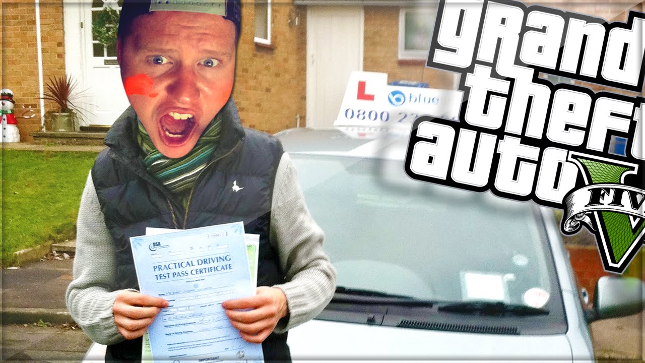 МОЙ ЭКЗАМЕН ПО ВОЖДЕНИЮ! (Смешной скетч по GTA 5)