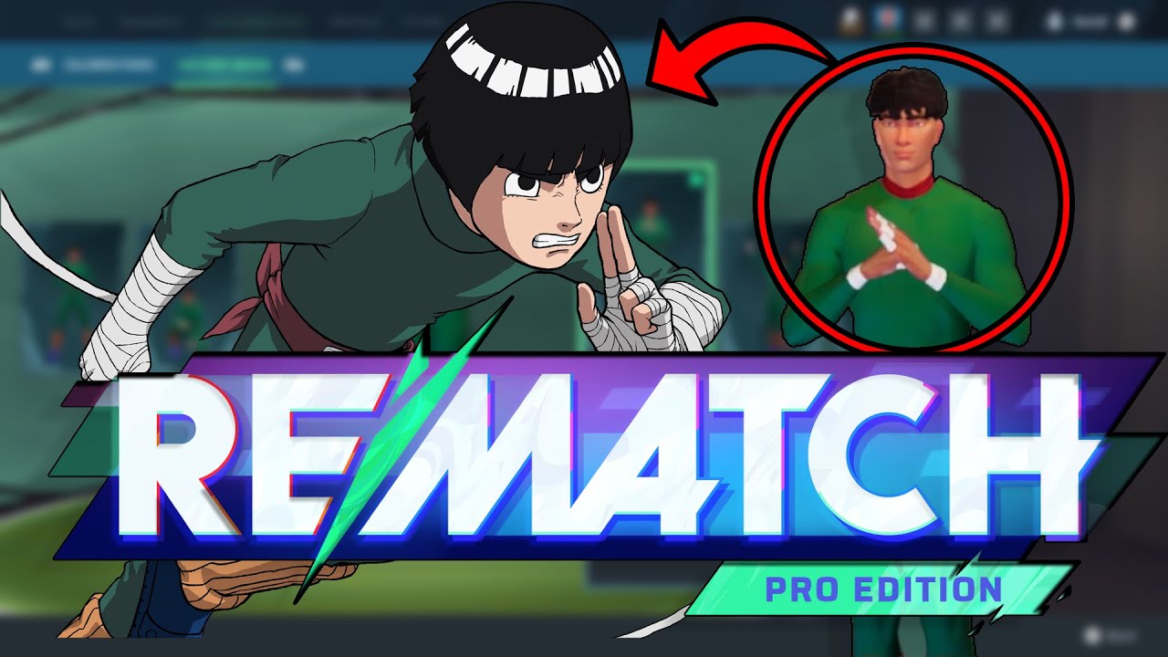 Unlocking The 8 Gates As ROCK LEE In Rematch.....