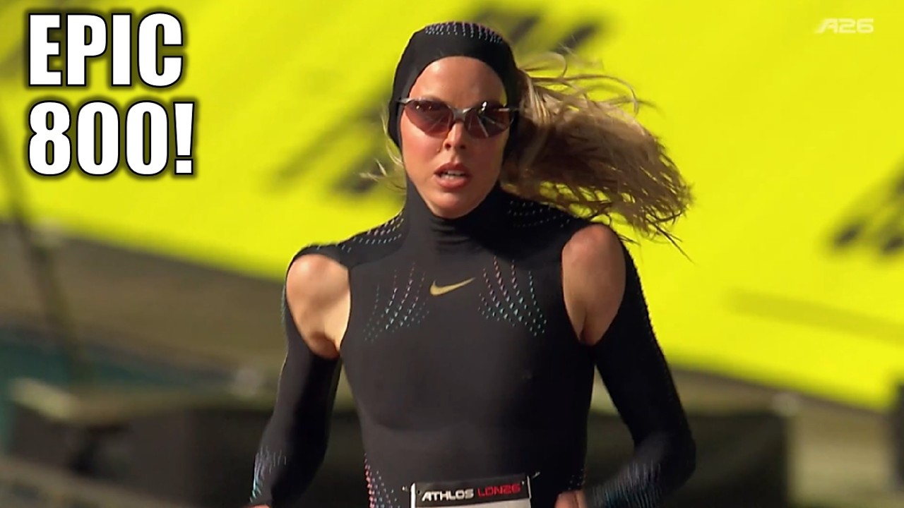 Keely Hodgkinson Drops DEVASTATING Finish to Dominate Women's 800 Meters || 2026 Athlos London