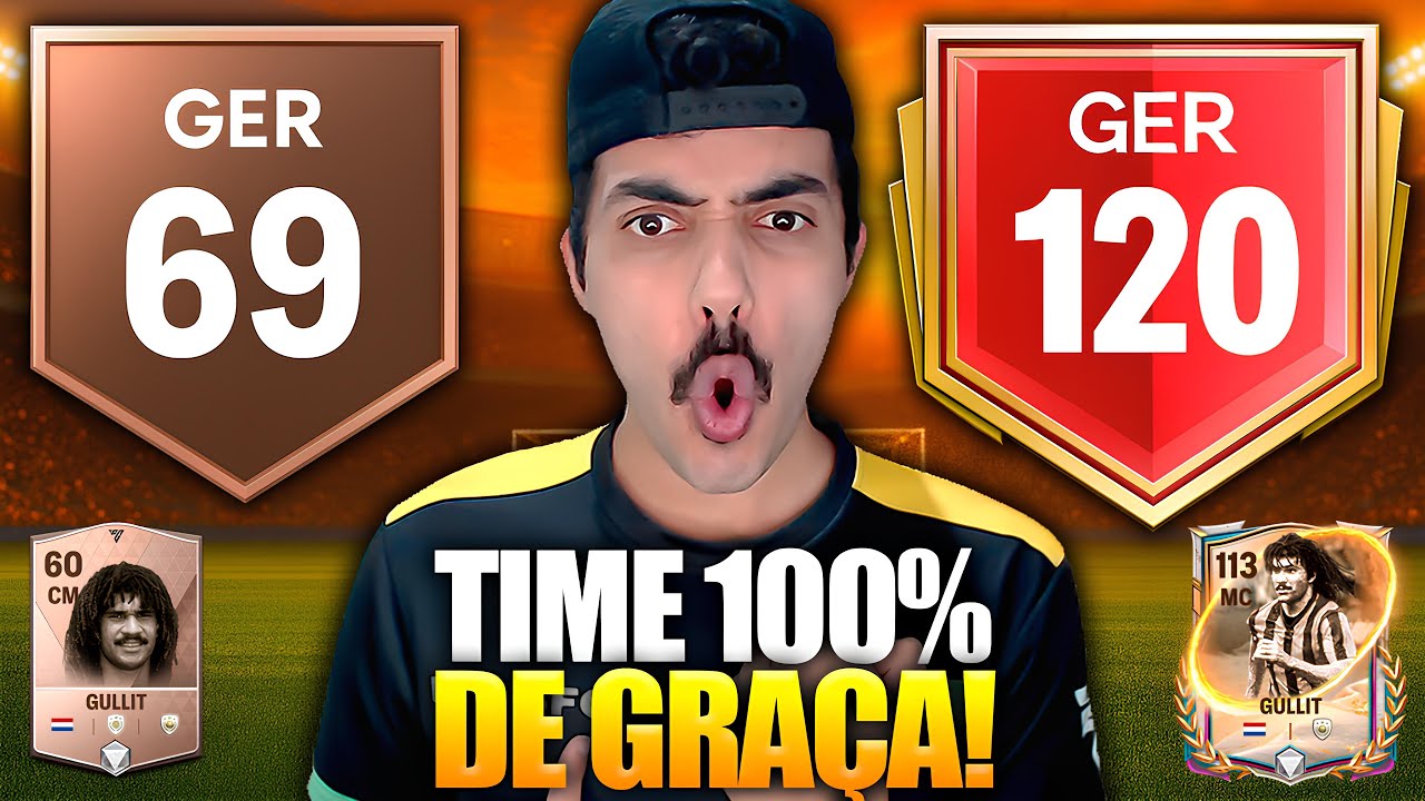 NOVO TIME 100% GRÁTIS no FC MOBILE 26! 🔥 | DO ZERO a GLÓRIA