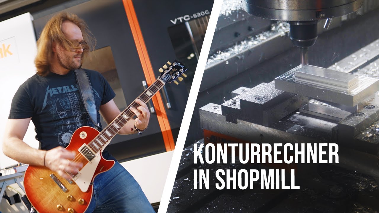 CNC FÜR ANFÄNGER || Konturrechner in Shopmill: Konturen mit Sinumerik Operate programmieren