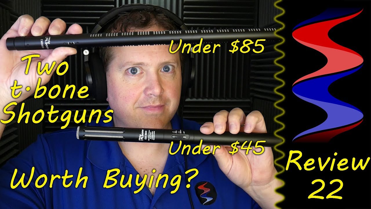 Two t.bone Shotgun Mics, Worth Buying? Sound Speeds